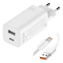 Comprar Cargador Xiaomi 65w Turbo Charguer  + Cable Usb \u002F Tienda 