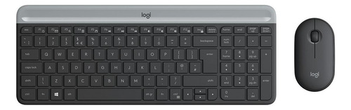 Kit Inalámbrico Teclado Y Mouse Logitech Mk470 Slim Español