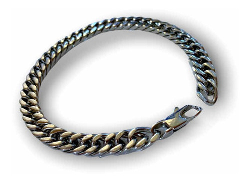 Elegante Pulsera Cadena De Acero Inoxidable Hipoale Original