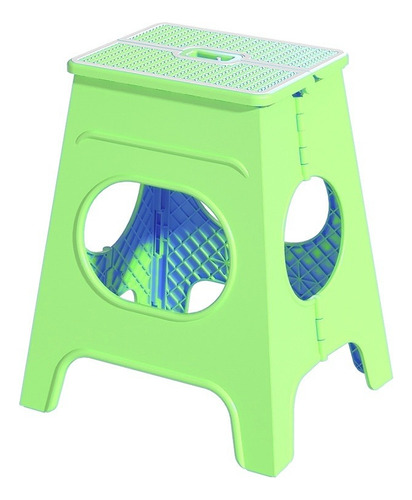 Taburete Plegable Portátil Multifuncional Verde