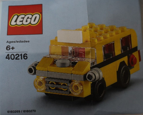Miniset De Construcción Mensual Polybag Lego 40216 Para Auto