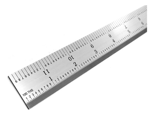 Regla Maquinista Benchmark Tools 466637 30 Cm Acero Inoxidab Color