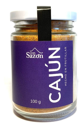 Sazón Cajun Con Sazón Condimento Premium 100% Natural Cajún