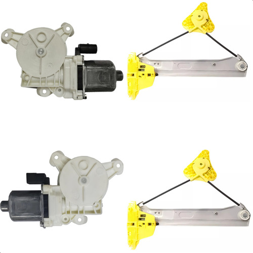 Kit 2 Motores Bosch 2 Maquinas Te Td Vidro Vw Gol 2008 A 23