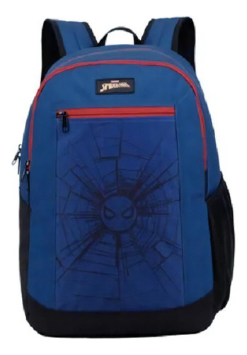 Mochila Escolar Xeryus Spider Man T02 - Azul