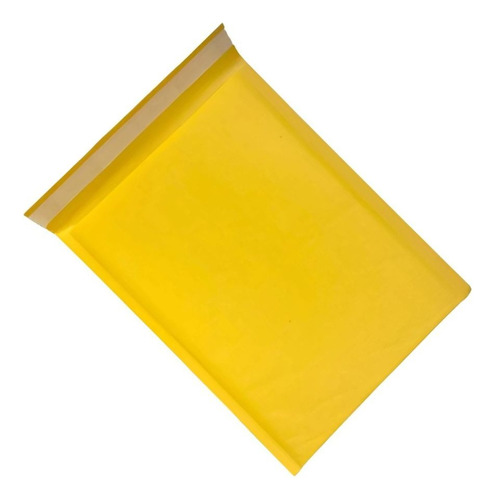 20 Sobres Burbuja Adhes 12.5 X 28cm Bubble Mailers Amarillo