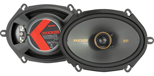 Bocinas Kicker 6x8 5x7 Pulgadas 47ksc6804 Ksc680 150 Watts Gris Oscuro
