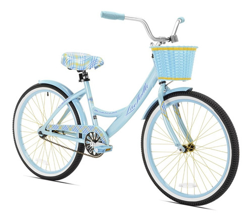 Bicicleta Kent 24inch La Jolla Girls Cruiser Bike Light Blue
