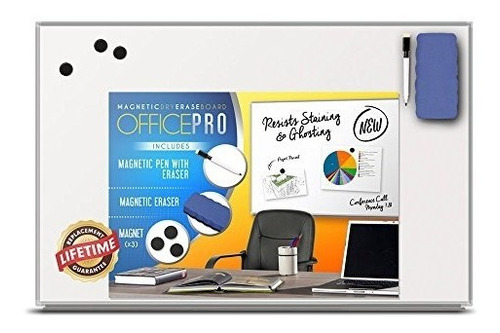 Officepro Slimline 24x36 Pulgadas Magnética Dry Erase Board