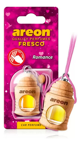 Aromatizante Areon Aroma Fresco Botella Variedades Fragancia Romance