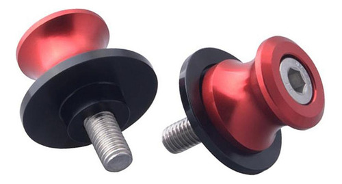 2 Unidades M8 Tornillo Rojo