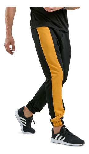 Jogger Hombre Negro Mp 32599