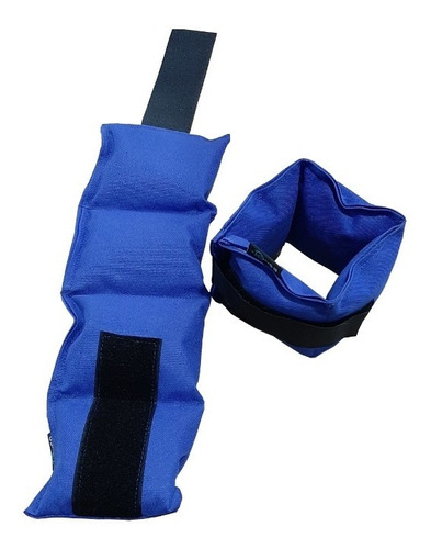 2 Tobilleras De 1 Kg C/u Pesas Para Tobillos Fitness