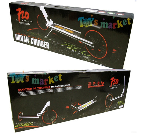 Monopatin Plegable Urban Cruiser 720 Travesia Hasta 100kg