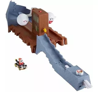 Hot Wheels Pista Mario Kart Conjunto Da Assustadora Boo