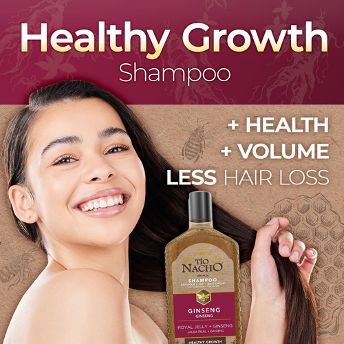 Shampoo Tío Nacho Especial N/A en botella de 415ml por 3 packs