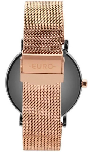 Imagem 2 de 3 de Relógio De Pulso Euro Ouro Rosé Feminino
