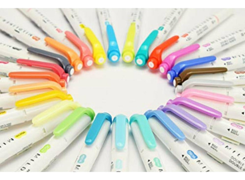 Zebra Pen Mildliner Double Ended Highlighter Set, Broad And
