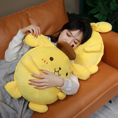 Mz Peluche Pompompurin 40 Cm Excelente Bordado Nuevo Woow