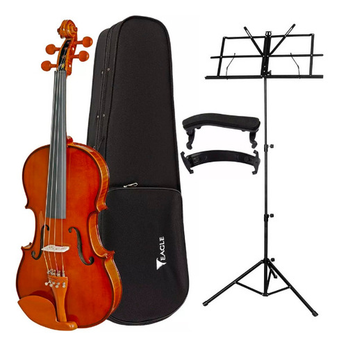 Viola Classica De Arco Eagle Va150 Breu+ Espaleira Partitura