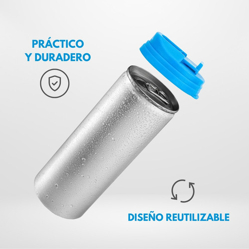 Kit Tapalatas Tamaño Universal 3 Pzs + Paquete De Popotes