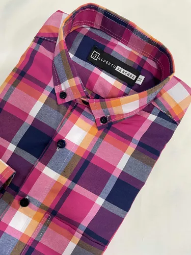 Camisa Hombre Country - Rosa