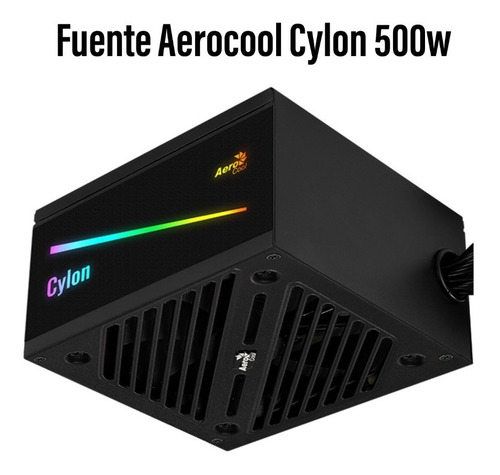 Imagen 6 de 6 de Pc Armada Gamer Aerocool Rgb Ryzen 3 3200g 8gb 240ssd Max