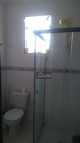 Sobrado Com 3 Dormitórios À Venda, 99 M² Por R$ 550.000,00 - Macuco - Santos/sp - So0101