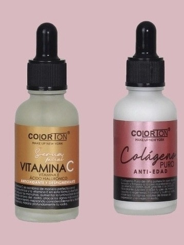 Serum Colorton Kit Cuidado Facial Antiedad Antimanchas