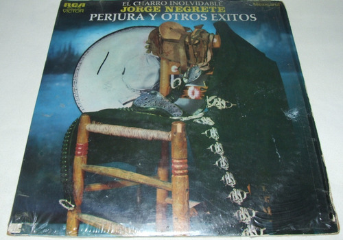 Jorge Negrete. El Charro Inolvidable Vol 3. Disco Lp Vinil