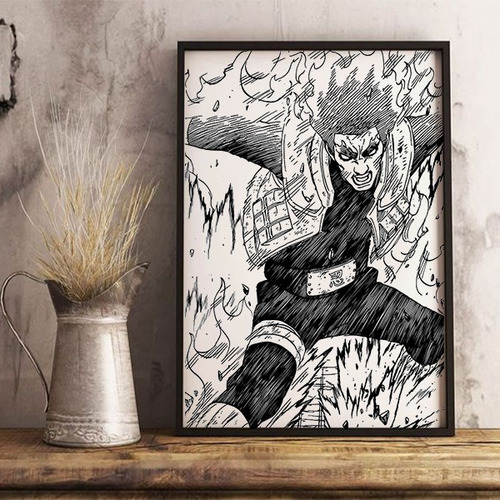 Cuadros De Madera Grabado De Naruto