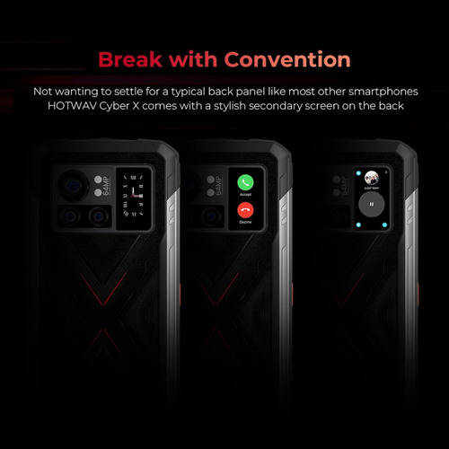 Hotwav Cyber X Android 13, 14gb+256gb(2tb Sd) 10200mah 6.78'
