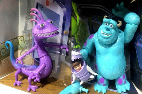 Imagem 3 de 4 de 4 Bonecos Colecionáveis Monstros S.a. Disney Original Mattel