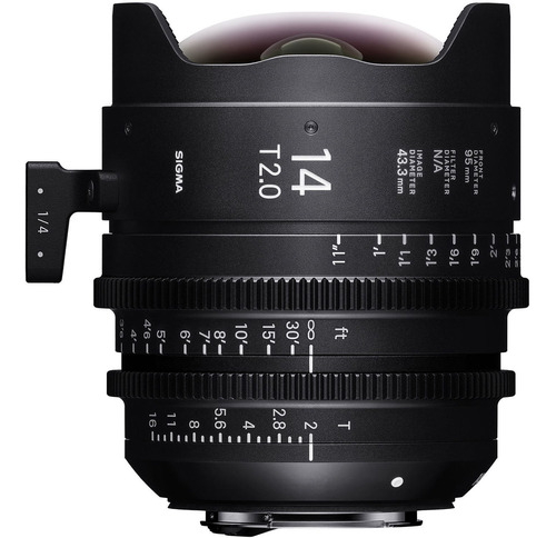 Sigma 14mm T2 Ff High-speed Prime (canon Ef Mount, Meters)