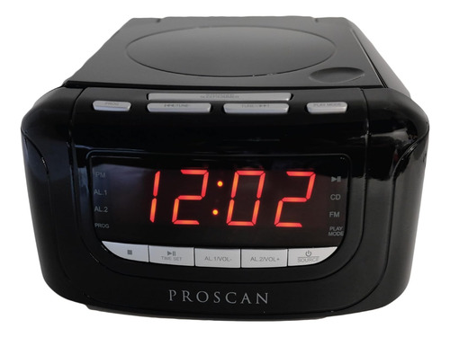 Radio Reloj Despertador Cd Usb