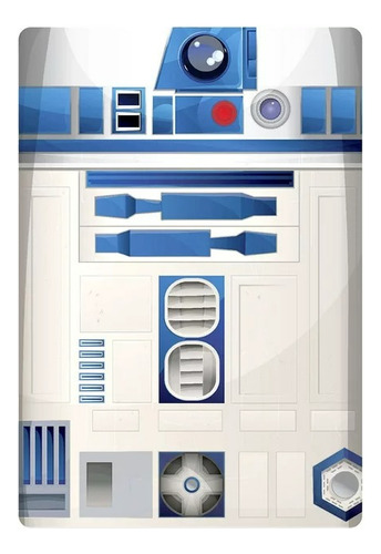 Star Wars Tabla De Cortar Para Cocina - R2-d2