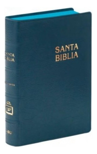 Biblia Chica Concordancia Amplia Rvr1960 Tapa Vinil Azul