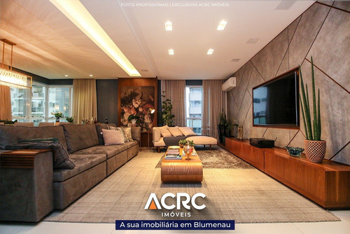 Acrc Imóveis - Apartamento Mobiliado De Alto Padrão Com 03 Suítes Para Venda No Bairro Victor Konder - Ap04387 - 69410072