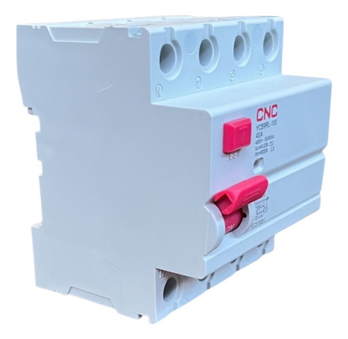 Interruptor Diferencial 4p 40a 30ma 6ka Sec Trifasico Cnc
