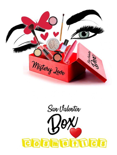 Regalos/caja Misteriosa/cosméticos-san Valentín-mistery Love