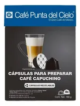 Comprar 2 Pza Cápsulas De Café Punta Del Cielo Capuchino 160 G