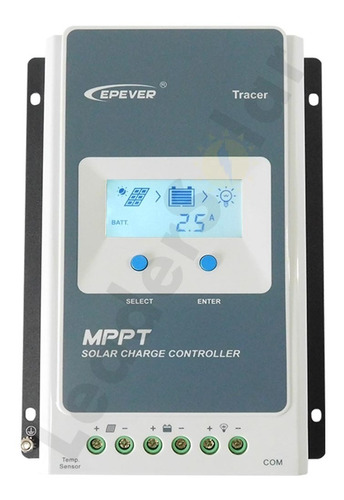 Controlador Mppt 40a Epever Tracer Triron Xtra 4210an 12/24