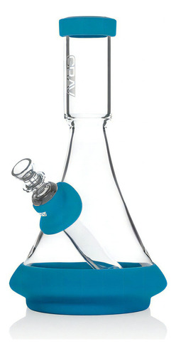 Grav® Deco Beaker In Silicone Color Blue