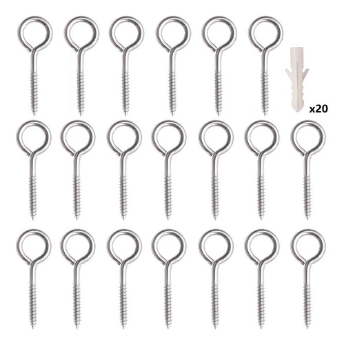 (65 #mold) Ganchos For Anillos M3/m4/m5 En Forma De Ojo De