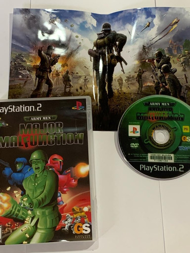 Army Men: Major Malfunction 2 Ps2 Capa E Poster Ps2