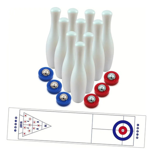 O Set De Juego De Mesa De Bolos