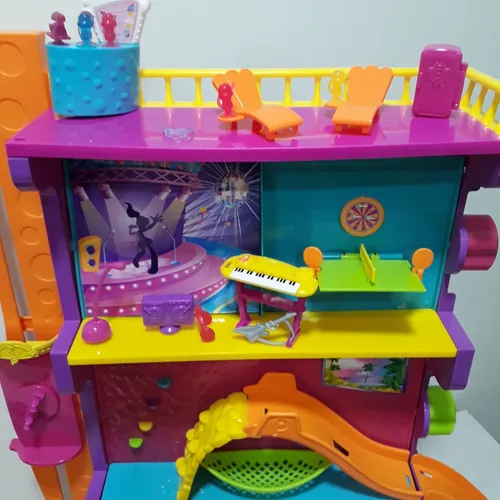 POLLY POCKET BONECA BRINQUEDO PARQUE DIVERSÕES CARROSSEL MONTANHA RUSSA GIGANTE Kifunkids BRINQUEDOS