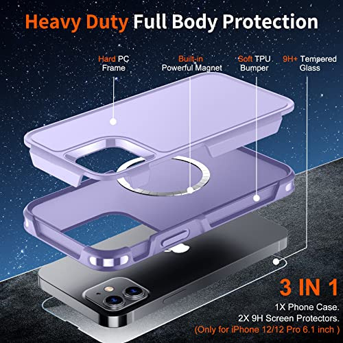 Funda Para iPhone 12 iPhone 12 Pro Morado Tenue - 1