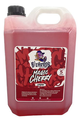 Bizarros Shampoo Ph Neutro Magic Cherry 5l