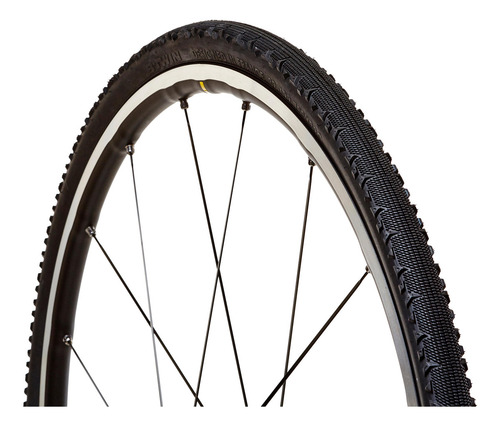Rin Gravel Light 700x38 Negro Varilla Flexible Btwin